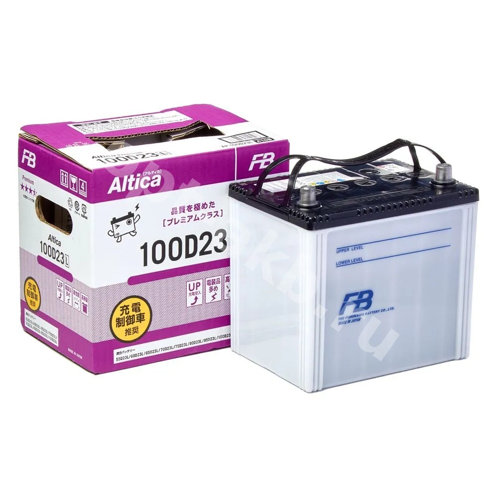 Аккумулятор FB 100D23L Altica PREMIUM Ёмкость 75 Ah, пусковой ток 700 А, 230x169x225