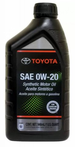 Масло моторное Toyota 0W20 SP/GF-6A -  0.946 литра USA