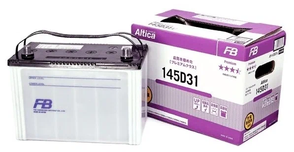 Аккумулятор FB 145D31L Altica PREMIUM Ёмкость 98 Ah, пусковой ток 900 А, 304x171x225